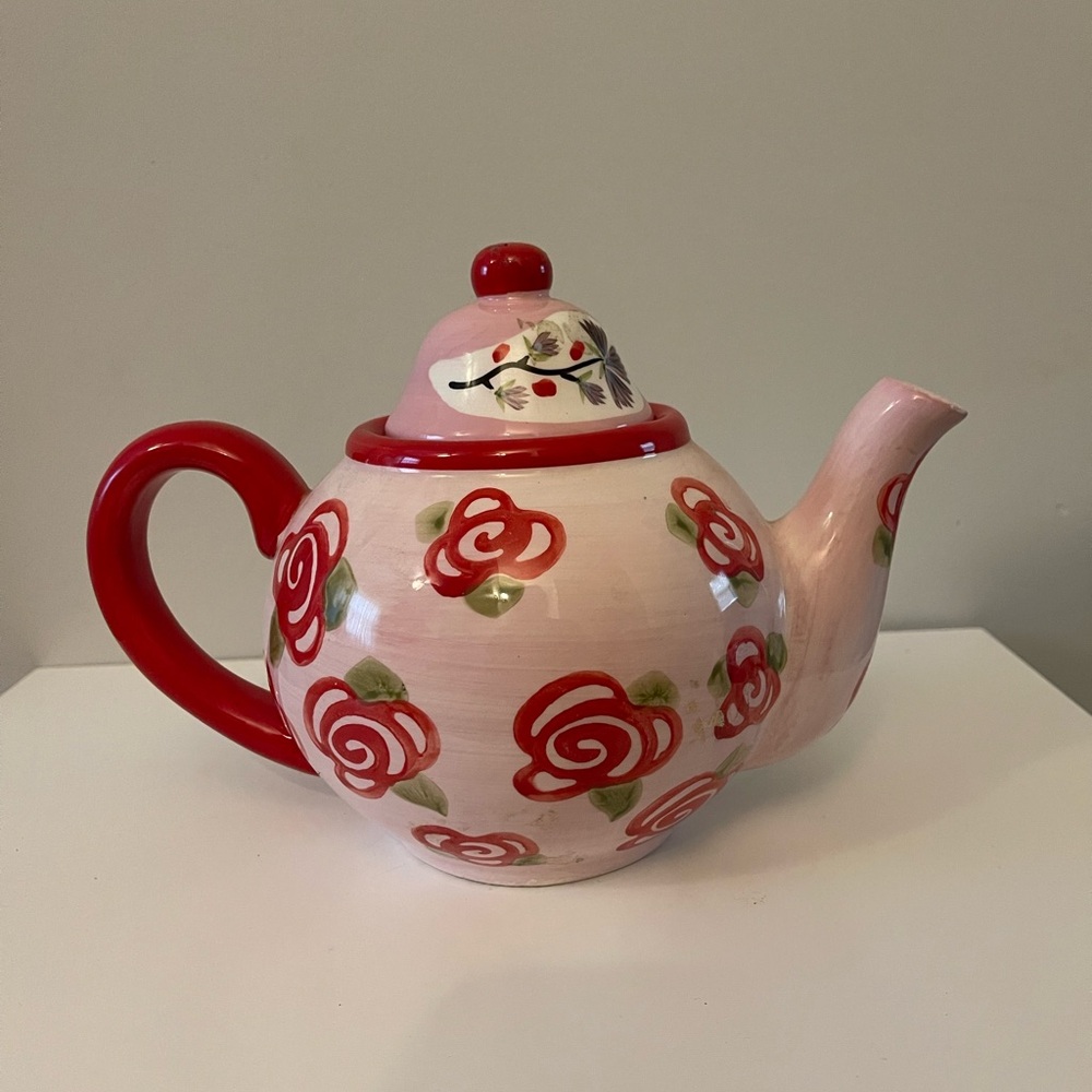 Zrike Hand-Painted by Lisa Levy Tea Pot